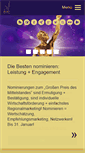 Mobile Screenshot of mittelstandspreis.com